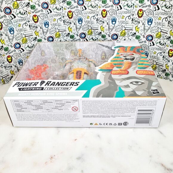 Power Rangers Lightning Collection Mighty Morphin King 8" Sphinx Villain MMPR - Picture 4 of 7